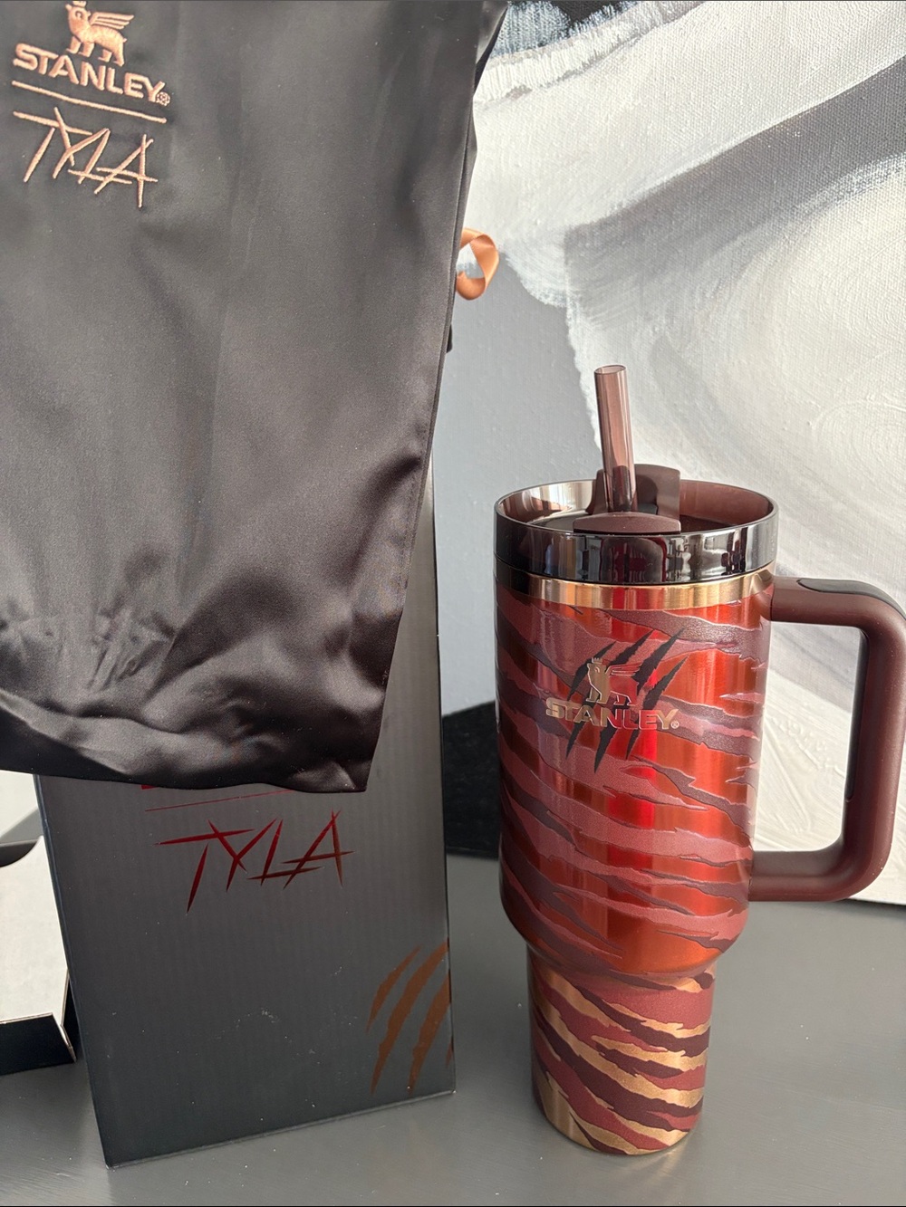 New Stanley Tyla Tiger 40 oz Travel Mug